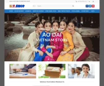 Hienthaoshop.com(Vietnamese Online Shopping Store) Screenshot
