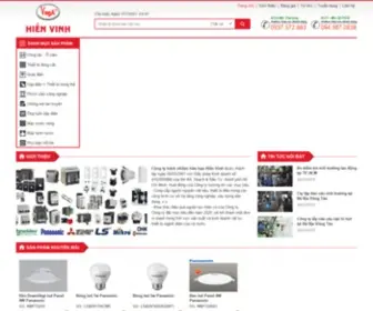 Hienvinhelectric.com(Công ty TNHH Hiền Vinh) Screenshot