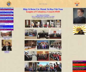 Hiepsidoan.org(Knights of Columbus) Screenshot