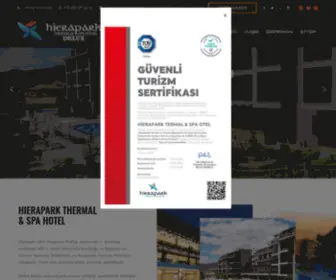 Hieraparkhotel.com(HİERAPARK) Screenshot