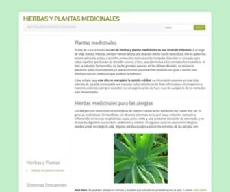 Hierbasyplantasmedicinales.com(Plantas medicinales) Screenshot