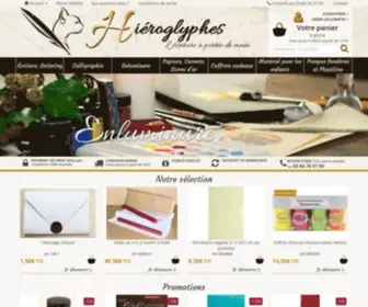 Hieroglyphes.fr(Matériel) Screenshot