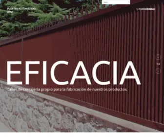 Hierroymas.com(Automatismos para Puertas en Madrid) Screenshot