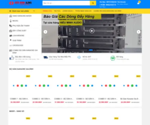 Hieuminhaudio.vn(Hiếu Minh Audio chuyên cung cấp) Screenshot