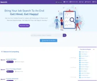 Hieworks.com(Browse Current Jobs in Ghana and Remote Careers 2021) Screenshot