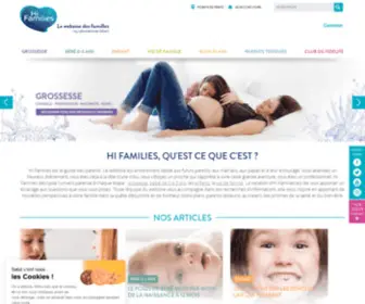 Hifamilies.fr(Hi Families) Screenshot