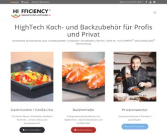 Hifficiency.de(Beste Pfanne) Screenshot