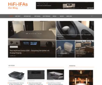 Hifi-Ifas.de(HiFi-IFAs, der Blog) Screenshot