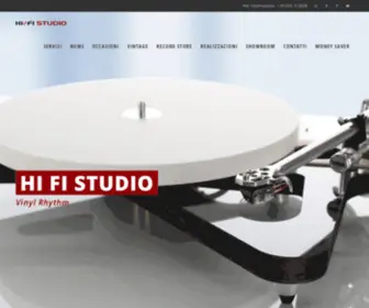 Hifi-Studio.it(HIFI Studio) Screenshot