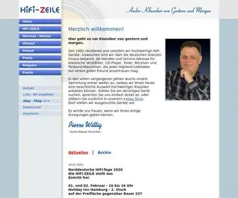 Hifi-Zeile.de(HiFi ZEILE Worpswede) Screenshot