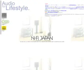 Hifijapan.co.jp(Hi-Fi JAPAN) Screenshot