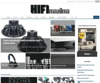 Hifimaailma.fi(Etusivu) Screenshot
