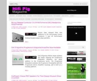 Hifipig.com(Hifi News) Screenshot