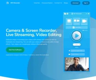 Hifirecorder.com(HiFi Recorder Software) Screenshot