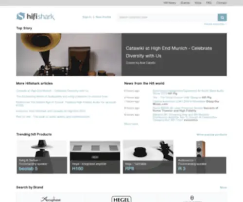 Hifishark.com(Hifi Shark) Screenshot
