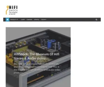 Hifishock.org(The Hifi Stereo & Audio Video Museum) Screenshot