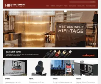 Hifistatement.net(Netmagazine) Screenshot