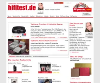 Hifitest.de(Aktuelle) Screenshot
