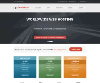 Hifivehost.com(Powering Connections) Screenshot