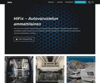 Hifix.fi(Autovarustelun ammattilainen) Screenshot