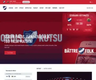 Hifk.fi(Helsingin IFK) Screenshot