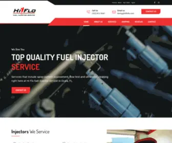 Hiflofuelinjectorservice.com(Fuel injector service in Ocala) Screenshot