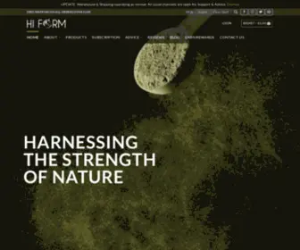 Hiformequine.co.uk(Hi Form have been producing ground) Screenshot