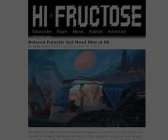 Hifructose.com(Hi-Fructose Magazine) Screenshot