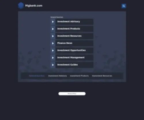 Higbank.com(See related links to what you are looking for) Screenshot
