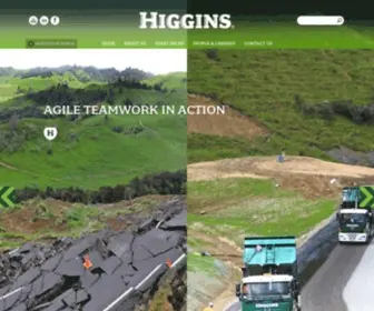 Higgins.co.nz(Higgins Has Been In Business For Over 50 Years &) Screenshot