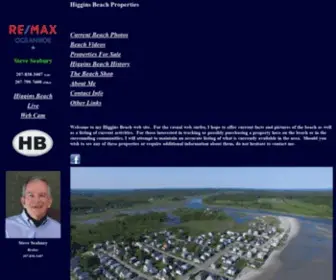 Higginsbeachproperties.com(Higgins Beach Properties) Screenshot