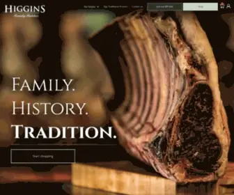 Higginsbutchers.ie(Higgins Family Butcher) Screenshot