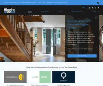Higginshomes.co.uk(New Homes) Screenshot