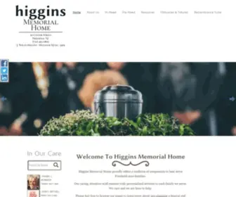 Higginsmemorialhome.com(Higgins Memorial Home) Screenshot