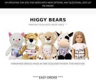 Higgybears.com(Higgy Bears) Screenshot
