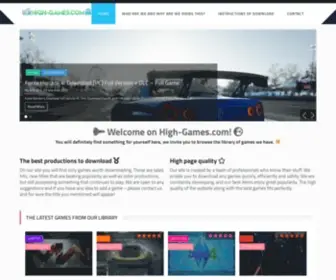 High-Games.com(Only The best Games) Screenshot