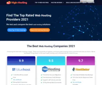 High-Hosting.com(Home) Screenshot