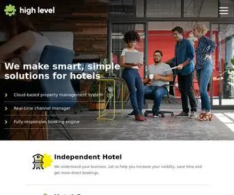 High-Level-Software.com(High Level's PMS hotel software) Screenshot