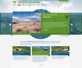 High-Nature-Value-Farming.eu(European Forum on Nature Conservation and Pastoralism) Screenshot