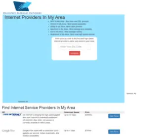 High-Speedinternetproviders.com(How to find fastest ISP (Internet Service Providers)) Screenshot
