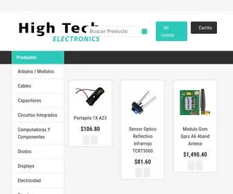 High-Tech.com.ar(High Tech Electronics) Screenshot