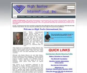 High12.org(High Twelve International) Screenshot