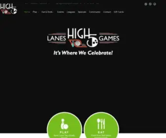 High5Lanesandgames.com(High5 in Bettendorf IA) Screenshot