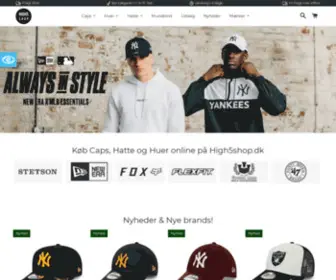 High5Shop.dk(Kasketter, Huer & Hatte) Screenshot