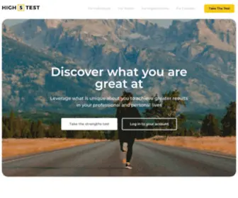 High5Test.com(Free Strengths Test) Screenshot