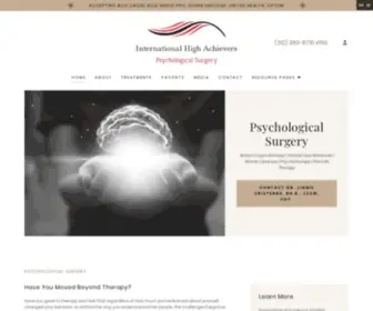 Highachiever.net(Chicago area psychotherapist Dr. Jinnie Cristerna) Screenshot