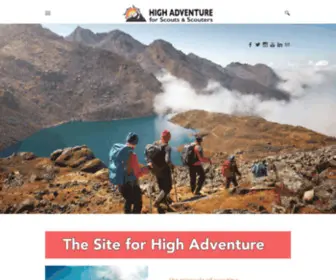 Highadventurescouting.com(High Adventure Scouting) Screenshot