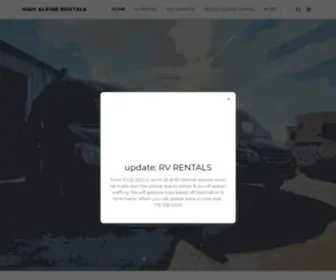 Highalpinerentals.com(Highalpinerentals) Screenshot