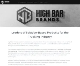 Highbarbrands.com(High Bar Brands) Screenshot