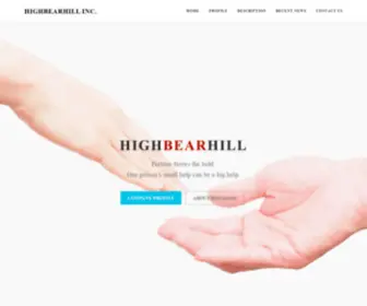 Highbearhill.com(HIGHBEARHILL Inc) Screenshot
